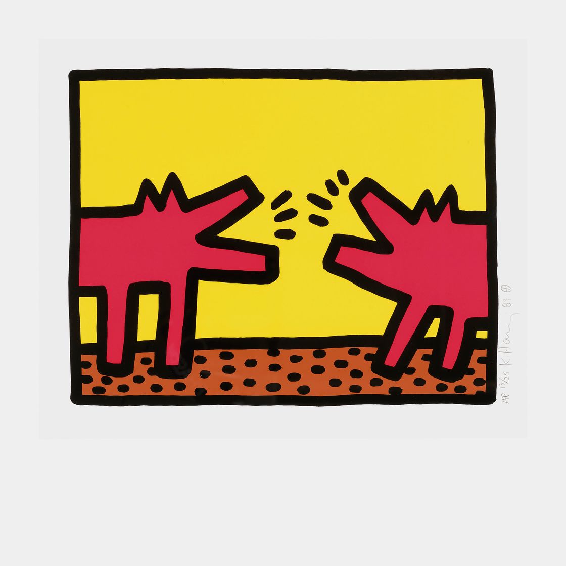Keith Haring — Магазин поп-музыки IV, изображение 3