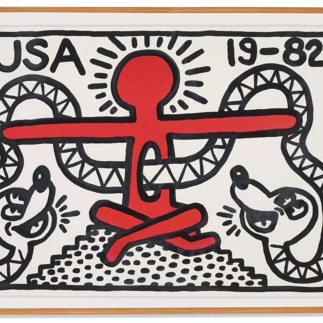 Keith Haring — США 19-82, изображение 2
