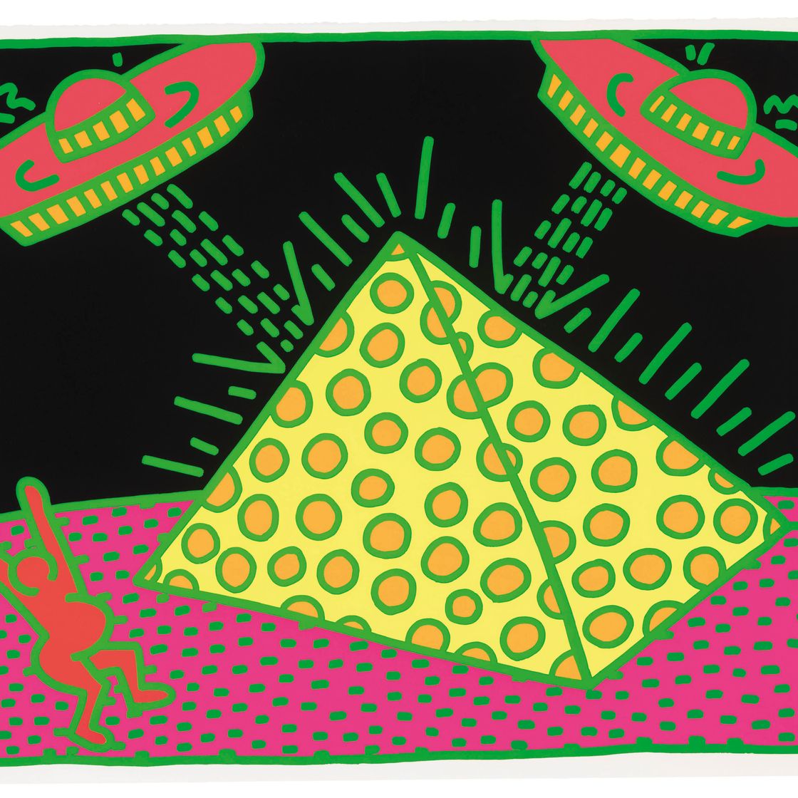 Keith Haring — Набор для лечения бесплодия: одна тарелка