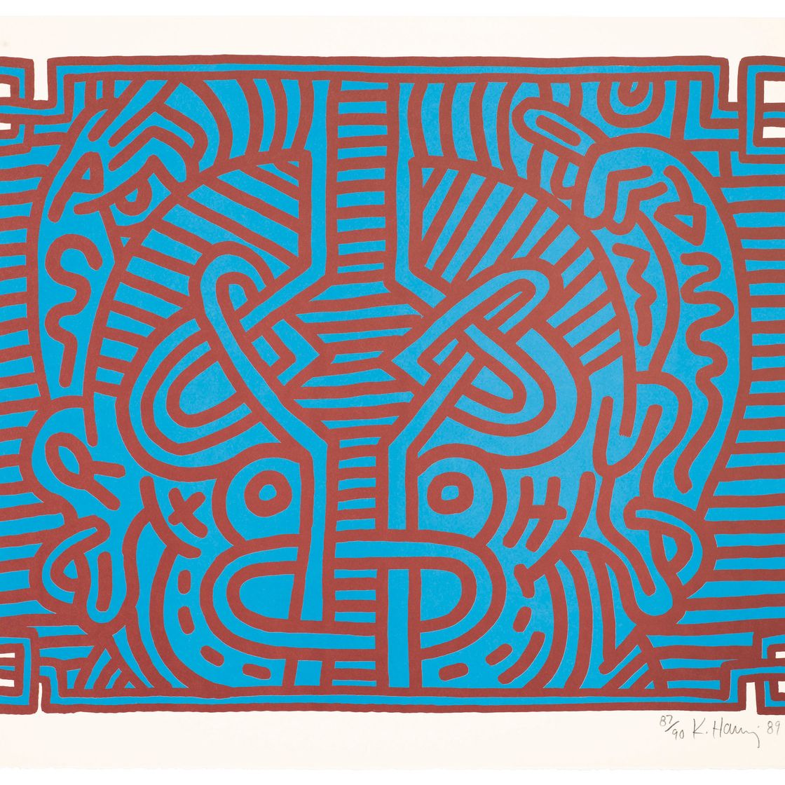 Keith Haring — Шоколадный Будда 1-5, изображение 2