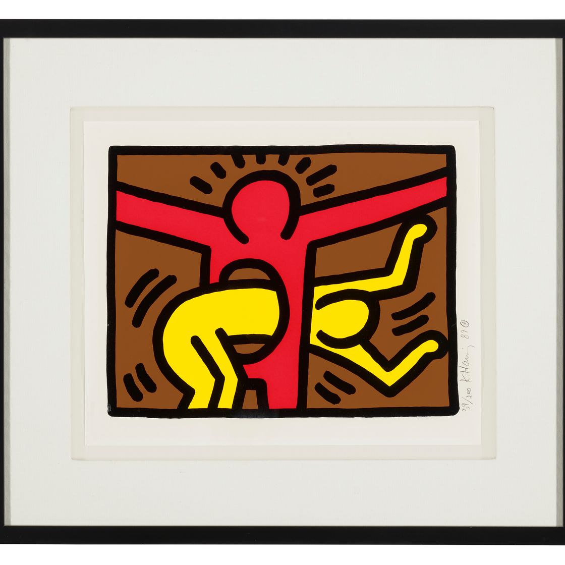 Keith Haring — Pop Shop IV : один отпечаток, изображение 2