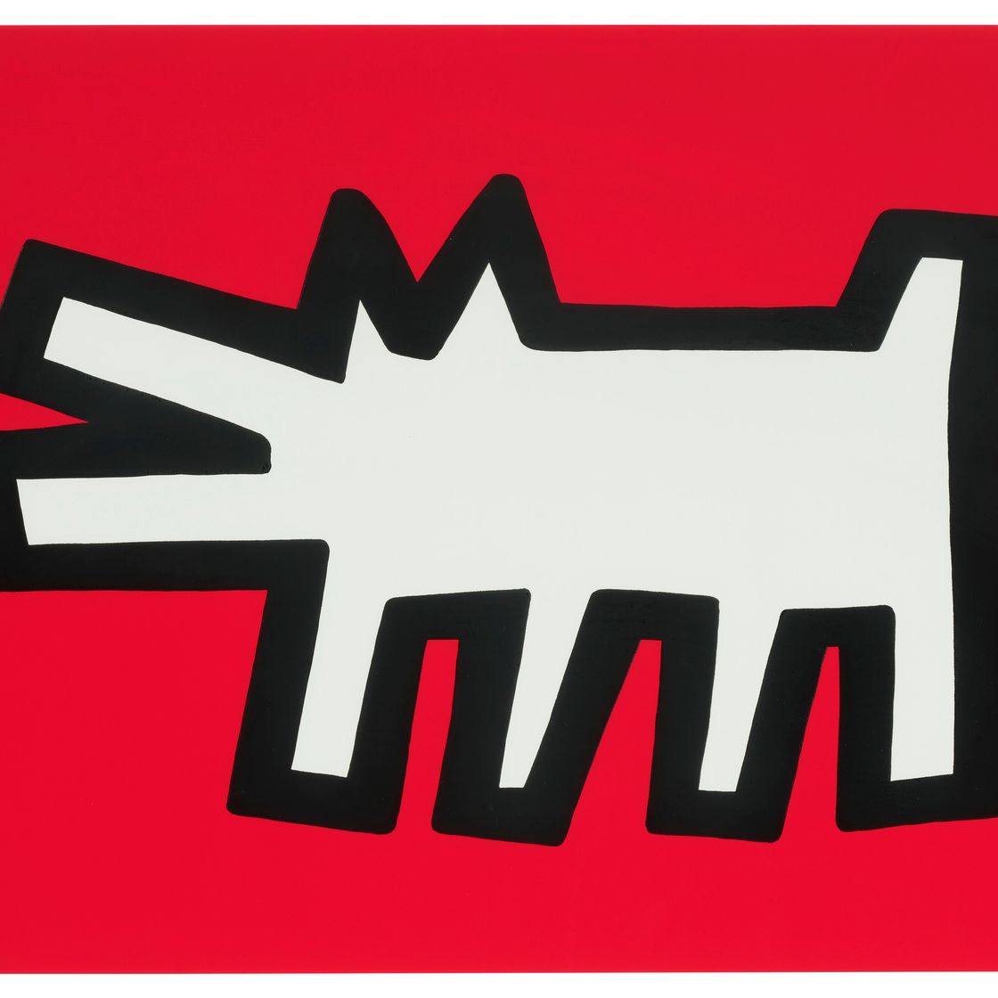 Keith Haring — Значки: один отпечаток
