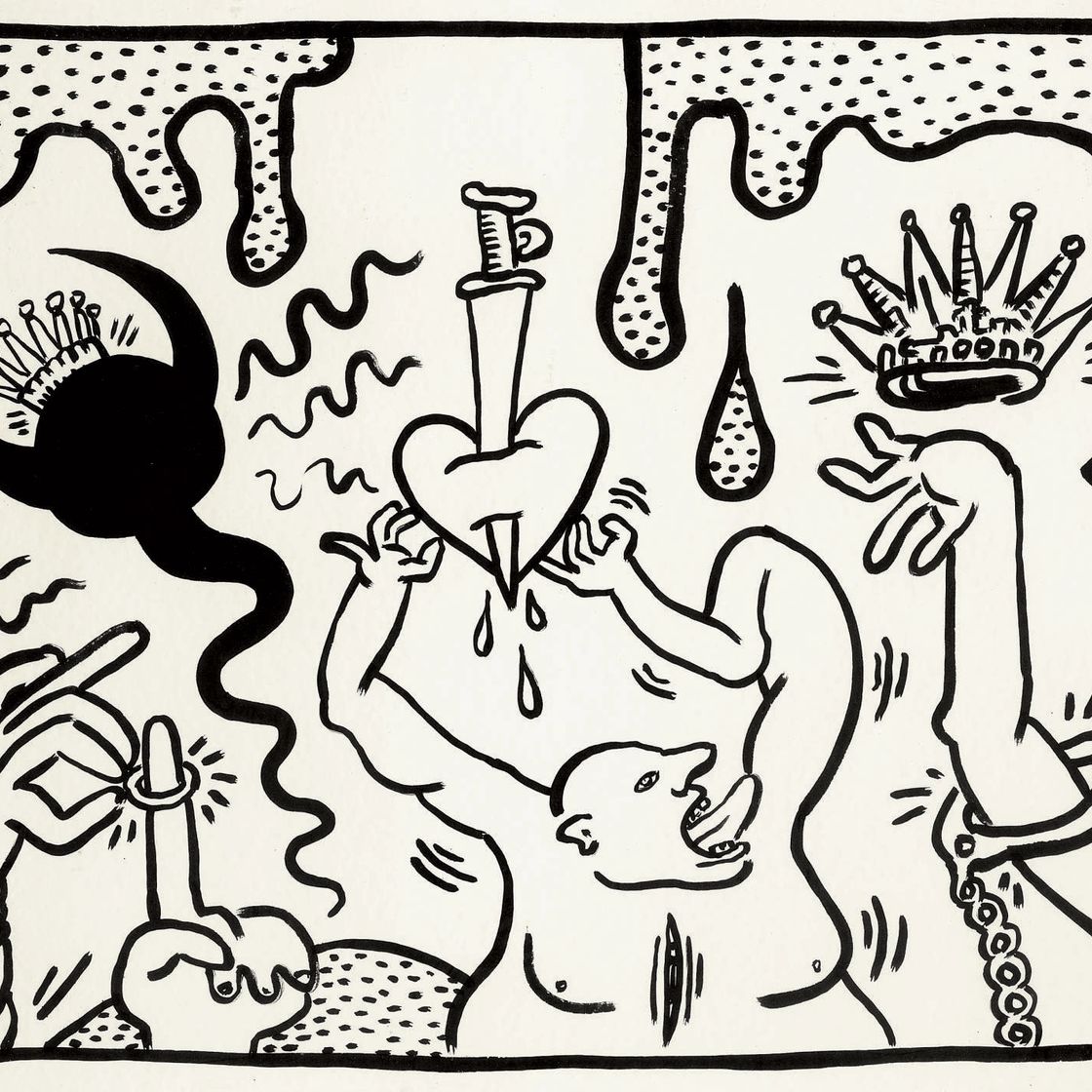 Keith Haring — Без названия