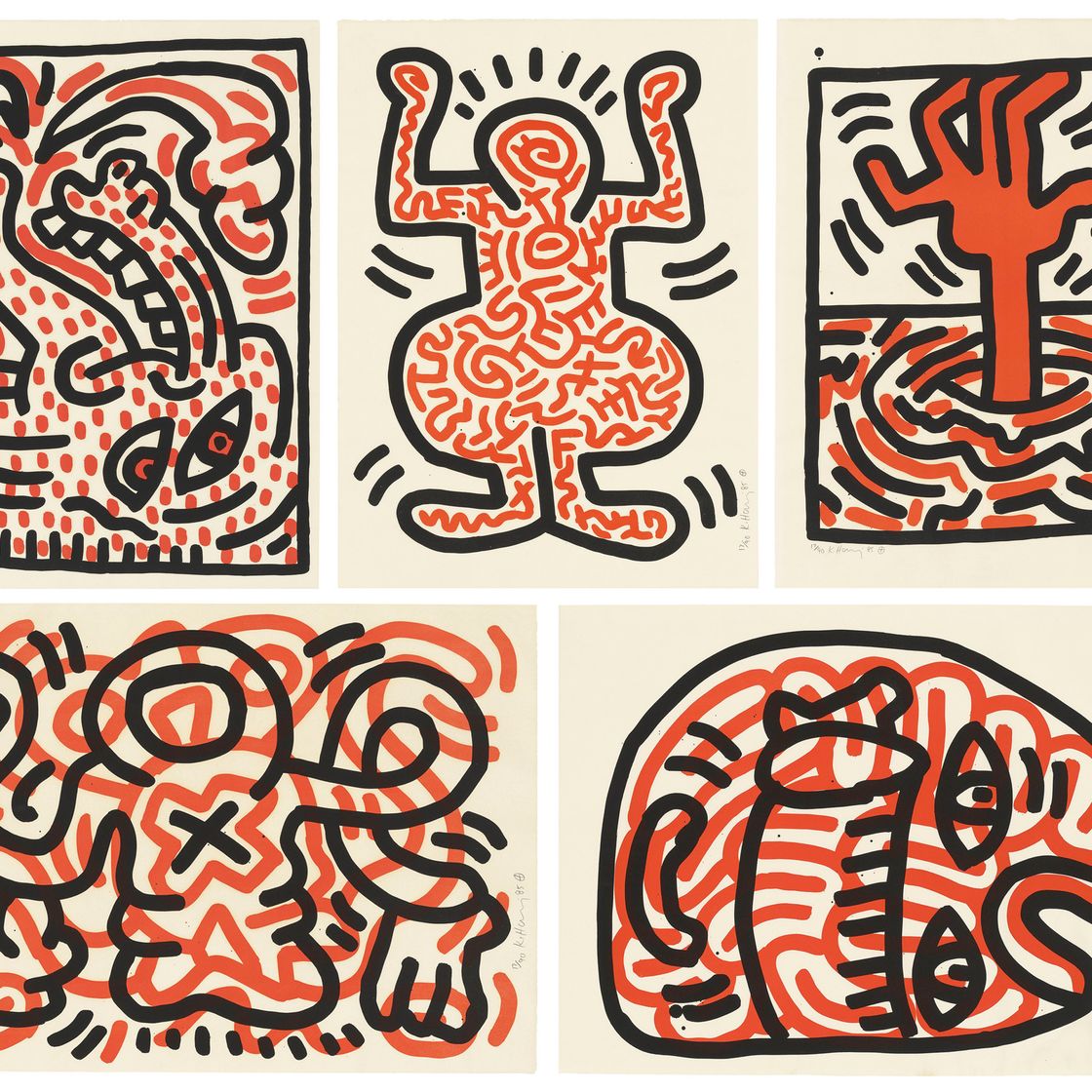 Keith Haring — Людо, изображение 1