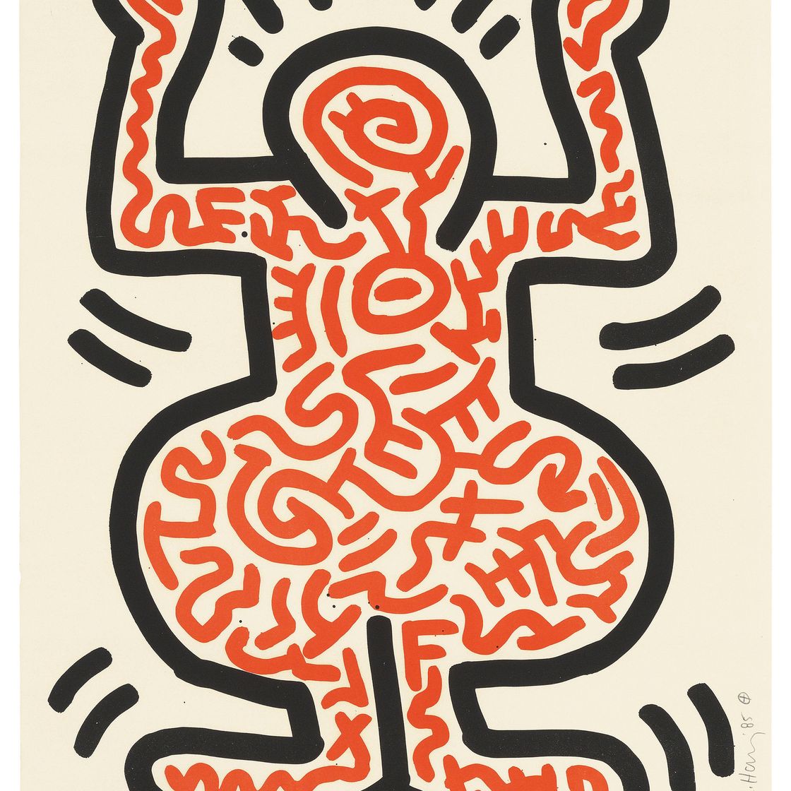 Keith Haring — Людо, изображение 3