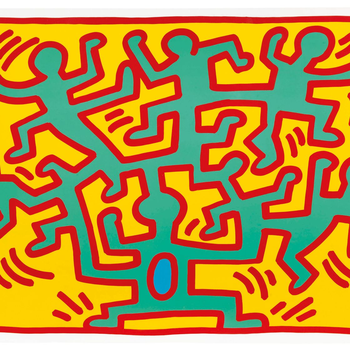 Keith Haring — Выращивание: одна тарелка