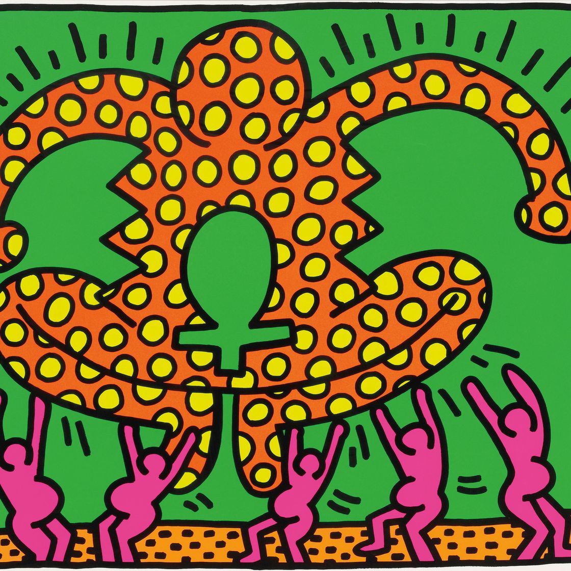 Keith Haring — Набор для лечения бесплодия: Одна тарелка