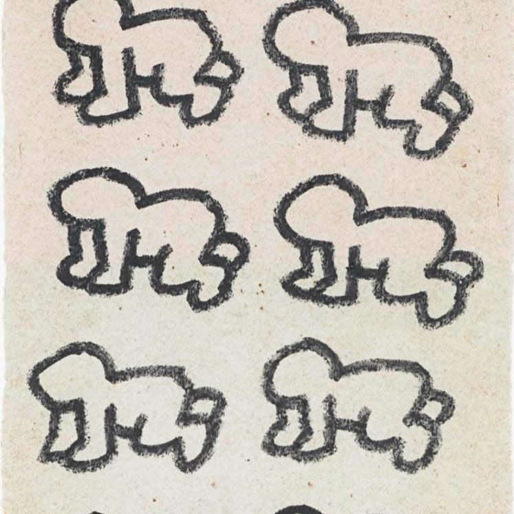 Keith Haring — Без названия