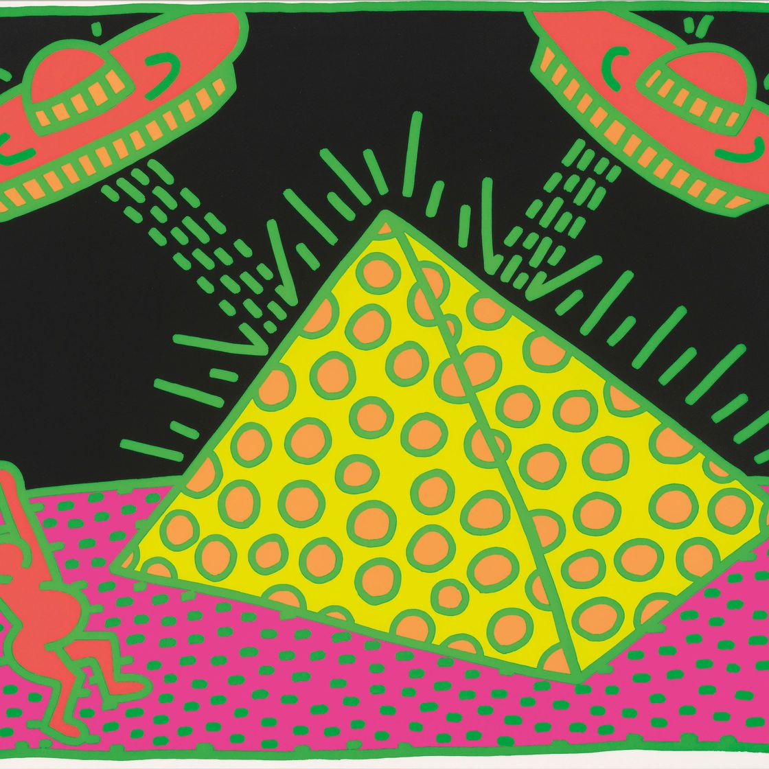 Keith Haring — Набор для лечения бесплодия: Одна тарелка