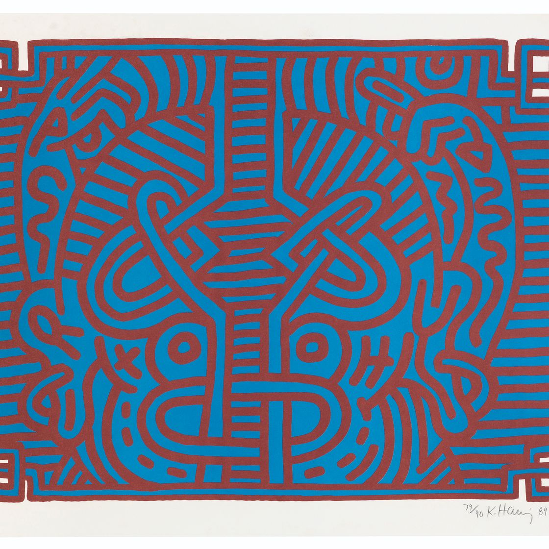 Keith Haring — Шоколадный Будда 1-5, изображение 6