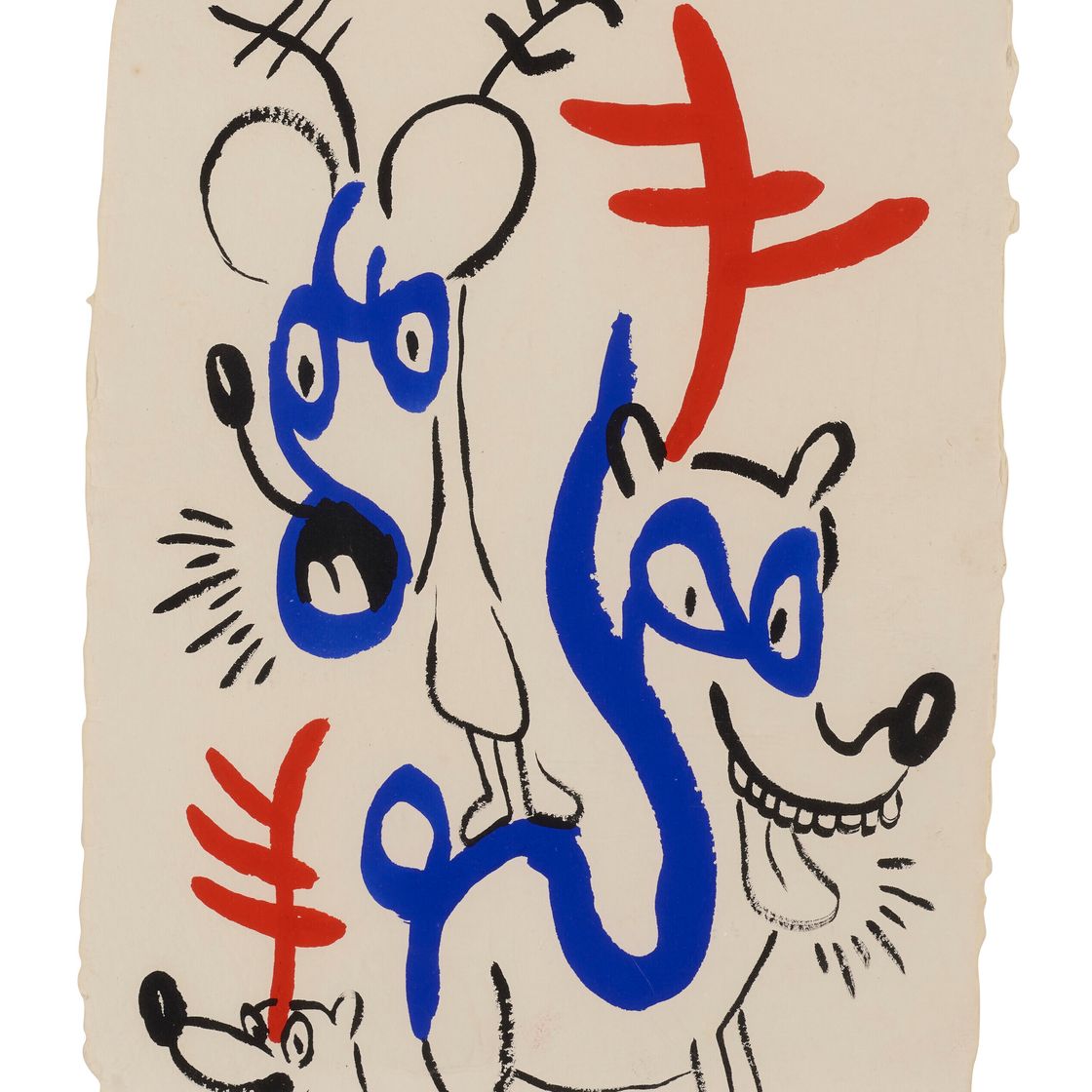 Keith Haring — Без названия