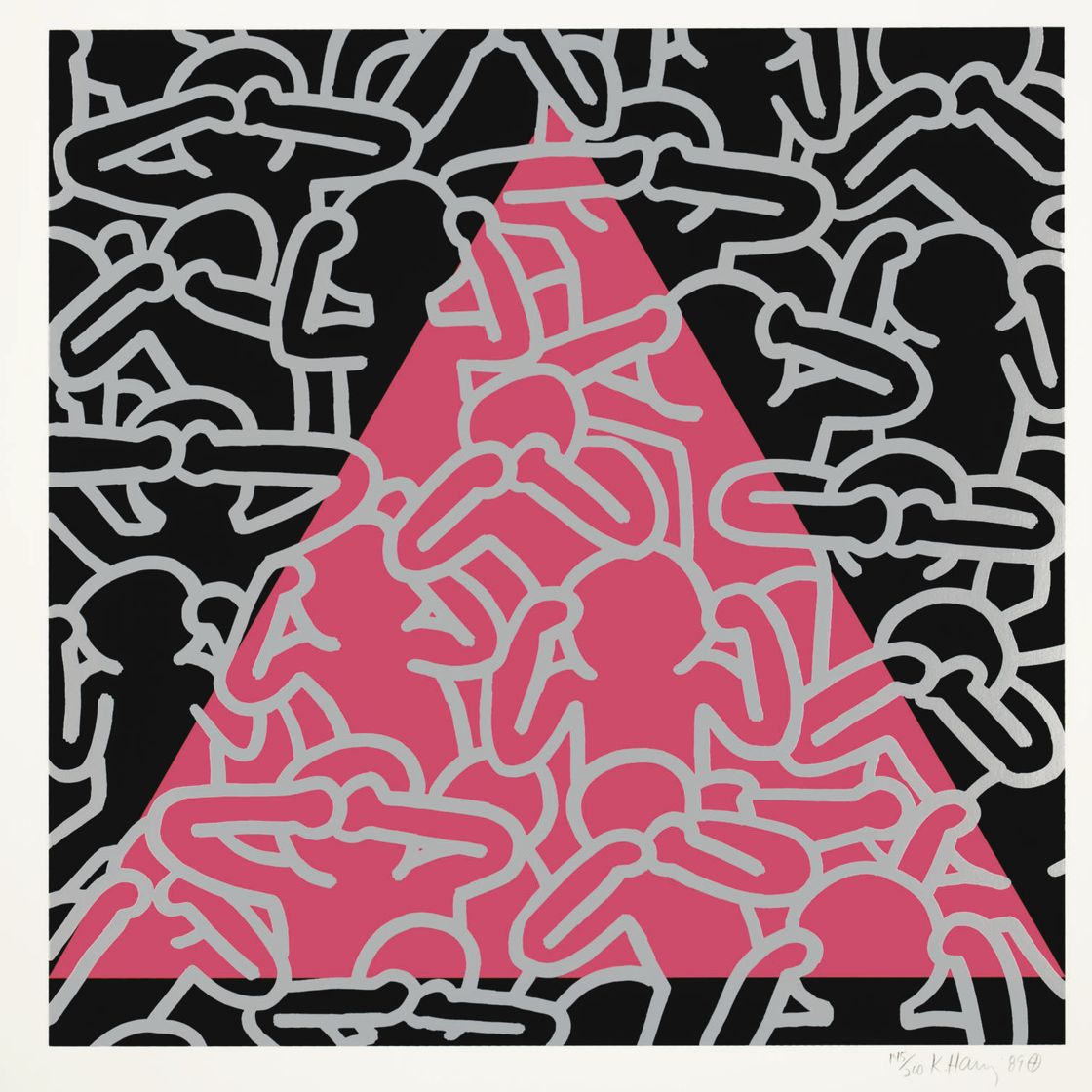 Keith Haring — Молчание равносильно Смерти
