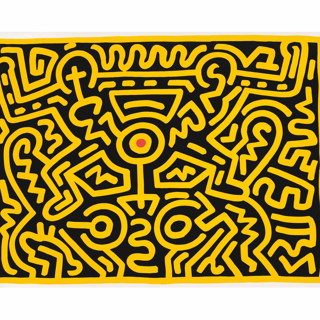 Keith Haring — Фото IV, из: Growing Suite