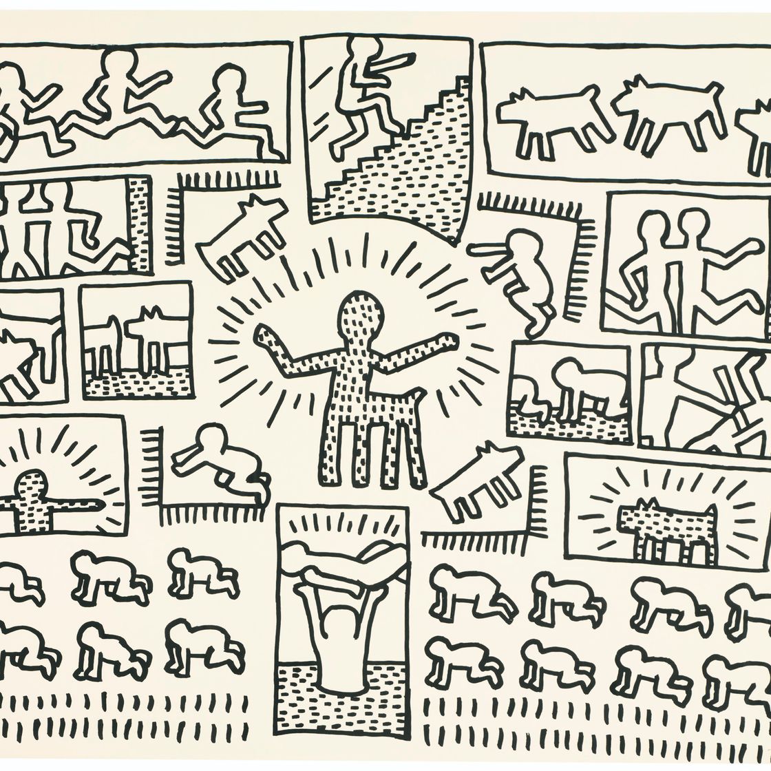 Keith Haring — Без названия , по чертежам Проекта