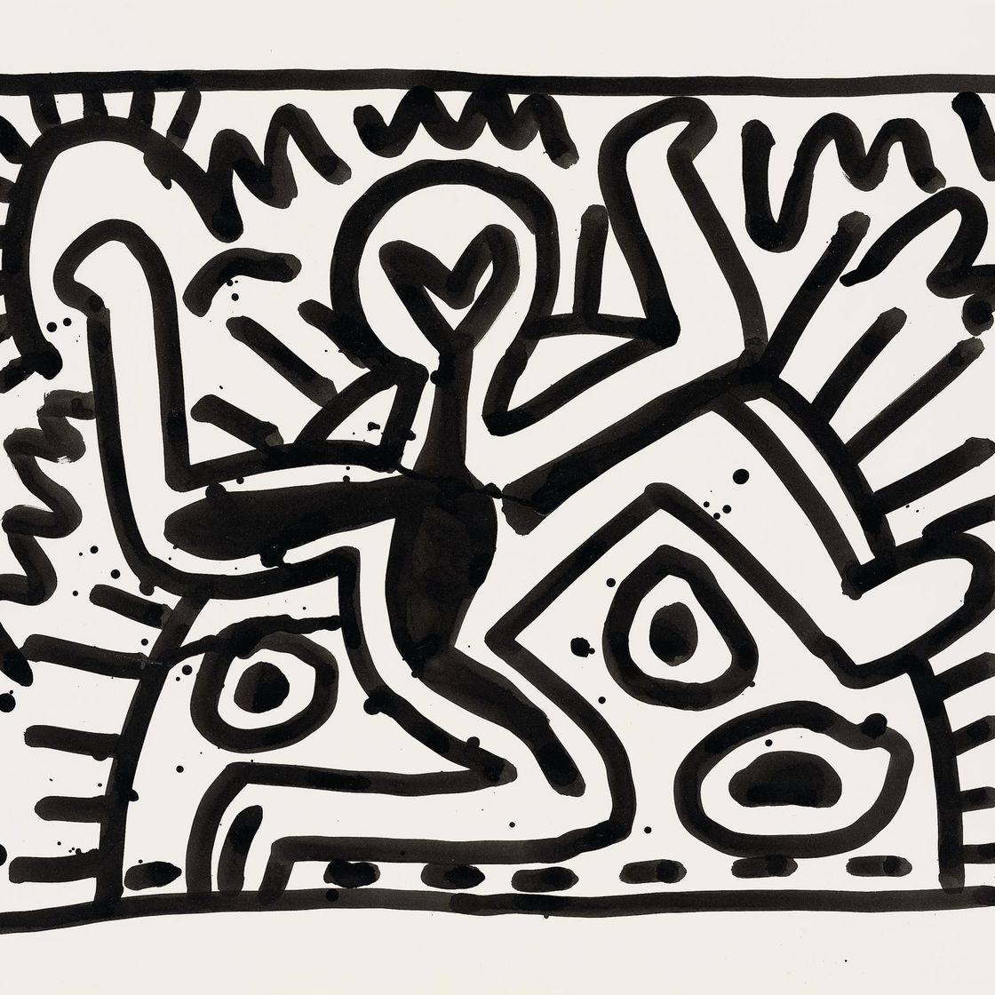 Keith Haring — Без названия