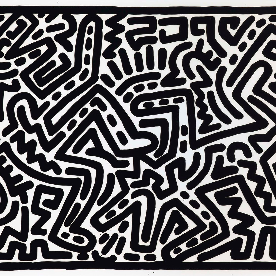 Keith Haring — Без названия 1-6 : одна тарелка