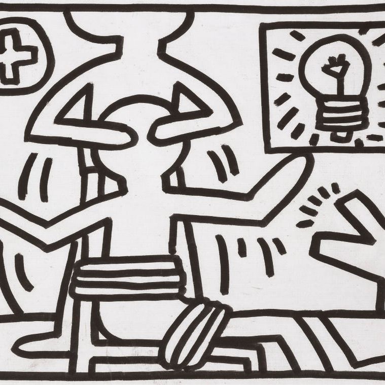 Keith Haring — Без названия