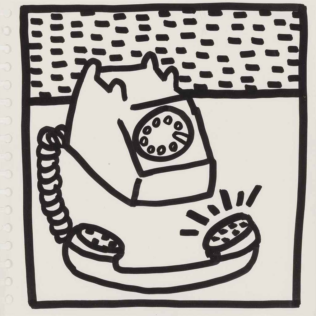 Keith Haring — Без названия