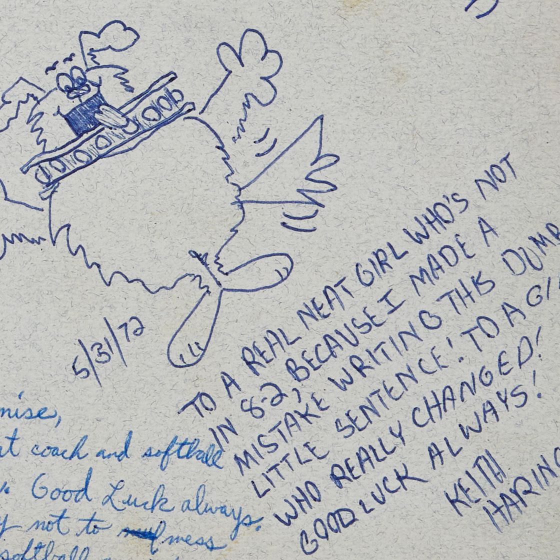 Keith Haring — Кит Харинг, 1972-1973