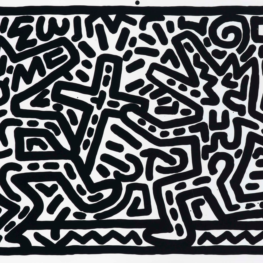 Keith Haring — Без названия 1-6 : одна тарелка