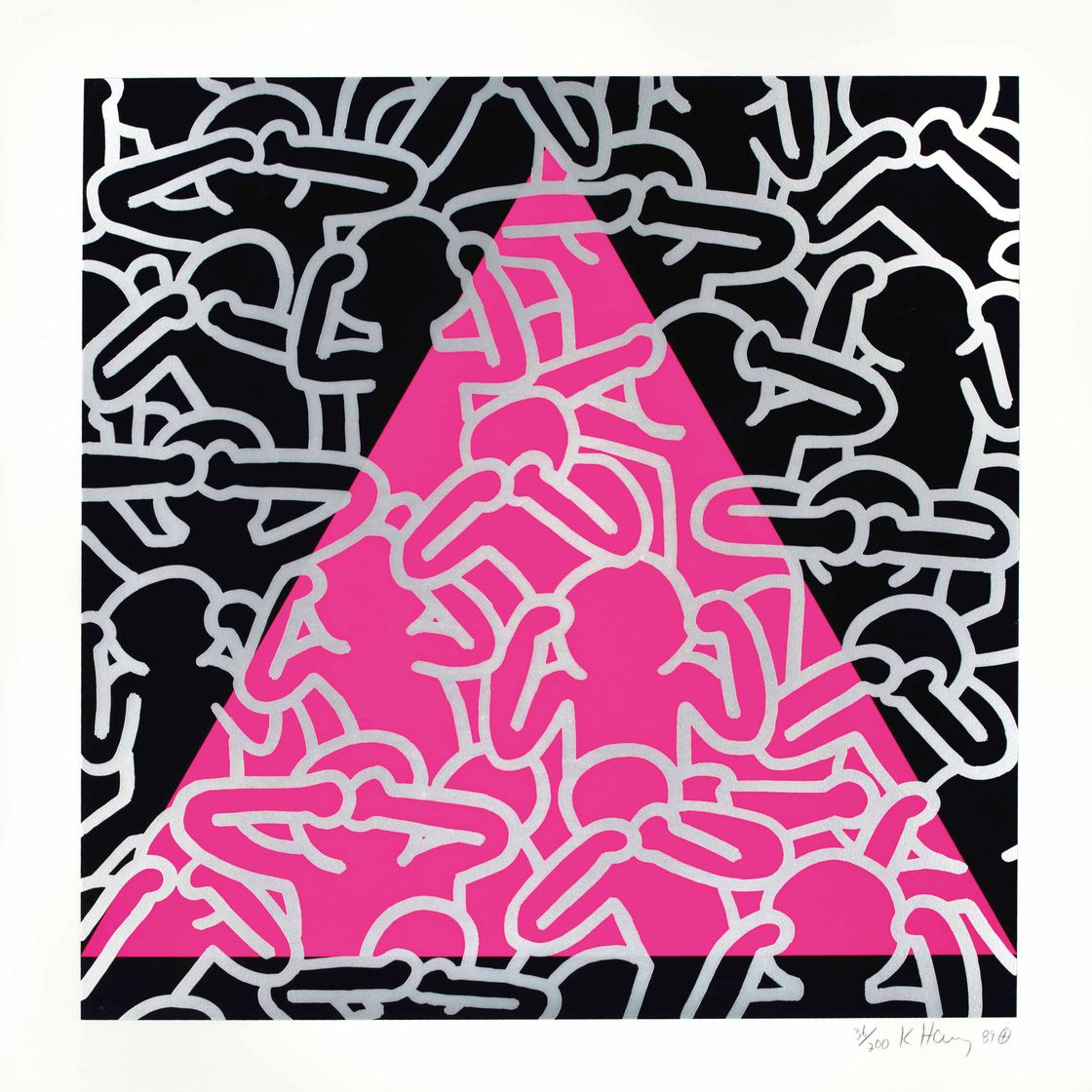 Keith Haring — Молчание равносильно Смерти