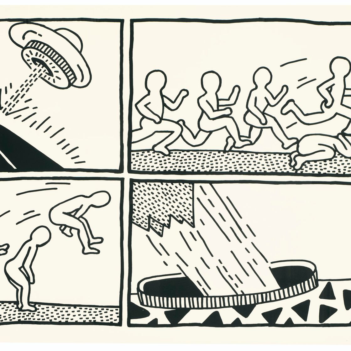 Keith Haring — Без названия , по чертежам Проекта