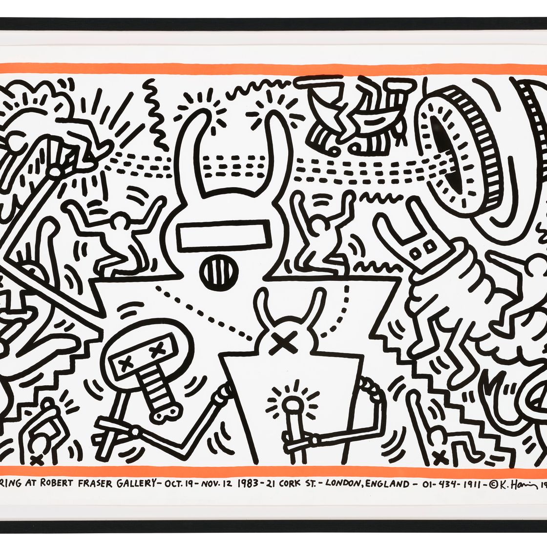 Keith Haring — Кит Харинг в галерее Роберта Фрейзера, 19 октября - 12 ноября 1981, изображение 2