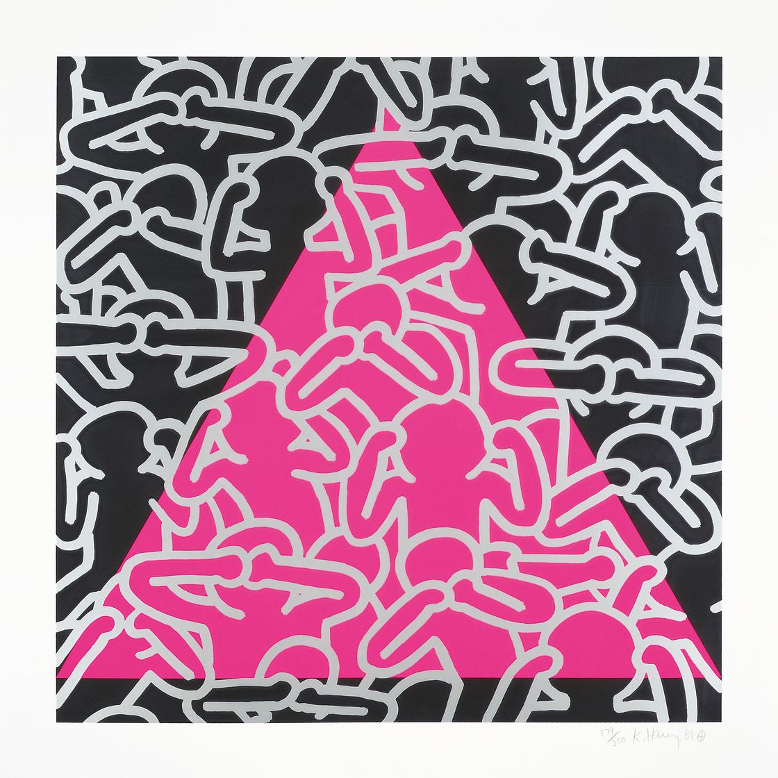 Keith Haring — Молчание равносильно Смерти