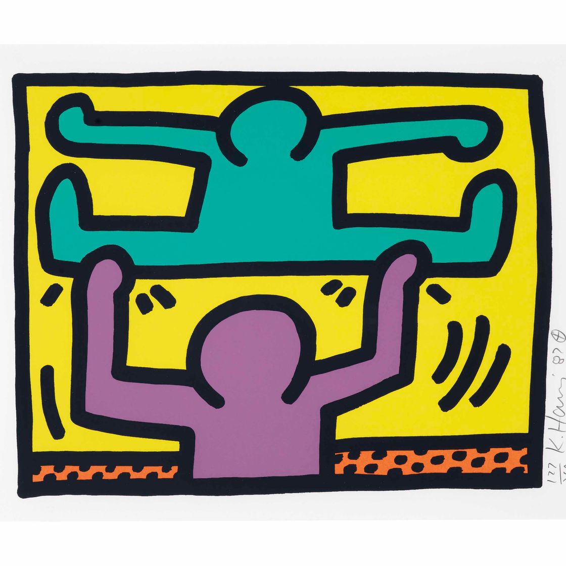 Keith Haring — Pop Shop I : одна тарелка