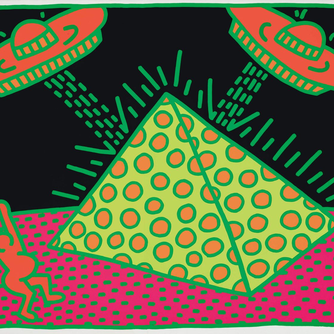 Keith Haring — Набор для лечения бесплодия: одна тарелка