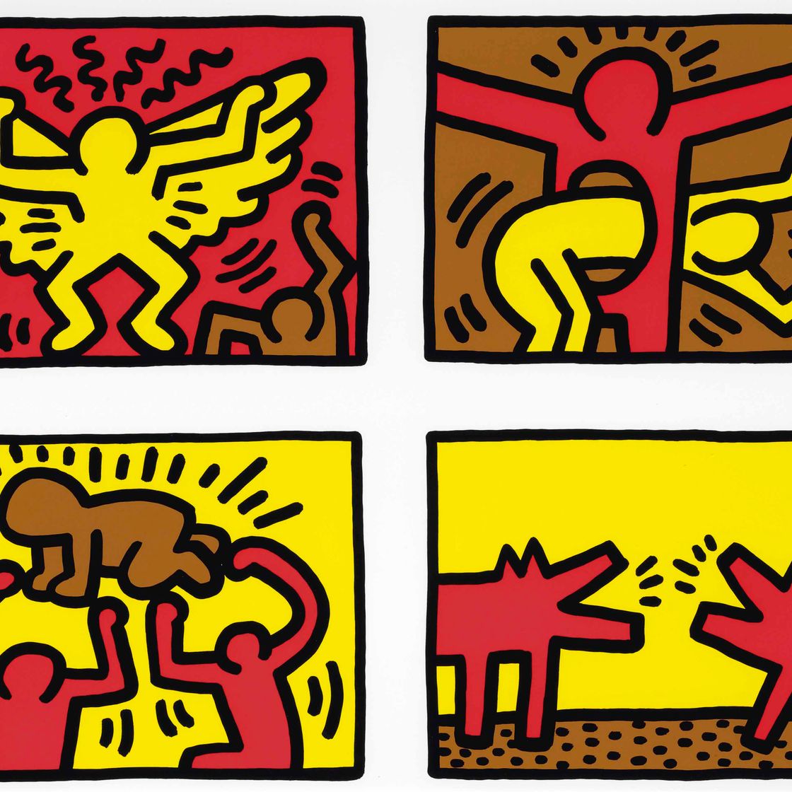 Keith Haring — Поп-магазин Quad IV