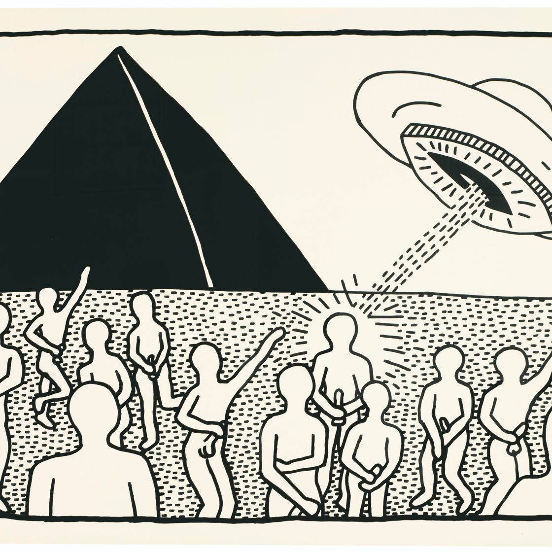 Keith Haring — Без названия , по чертежам Проекта