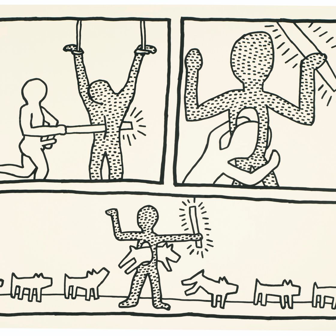 Keith Haring — Без названия , по чертежам Проекта