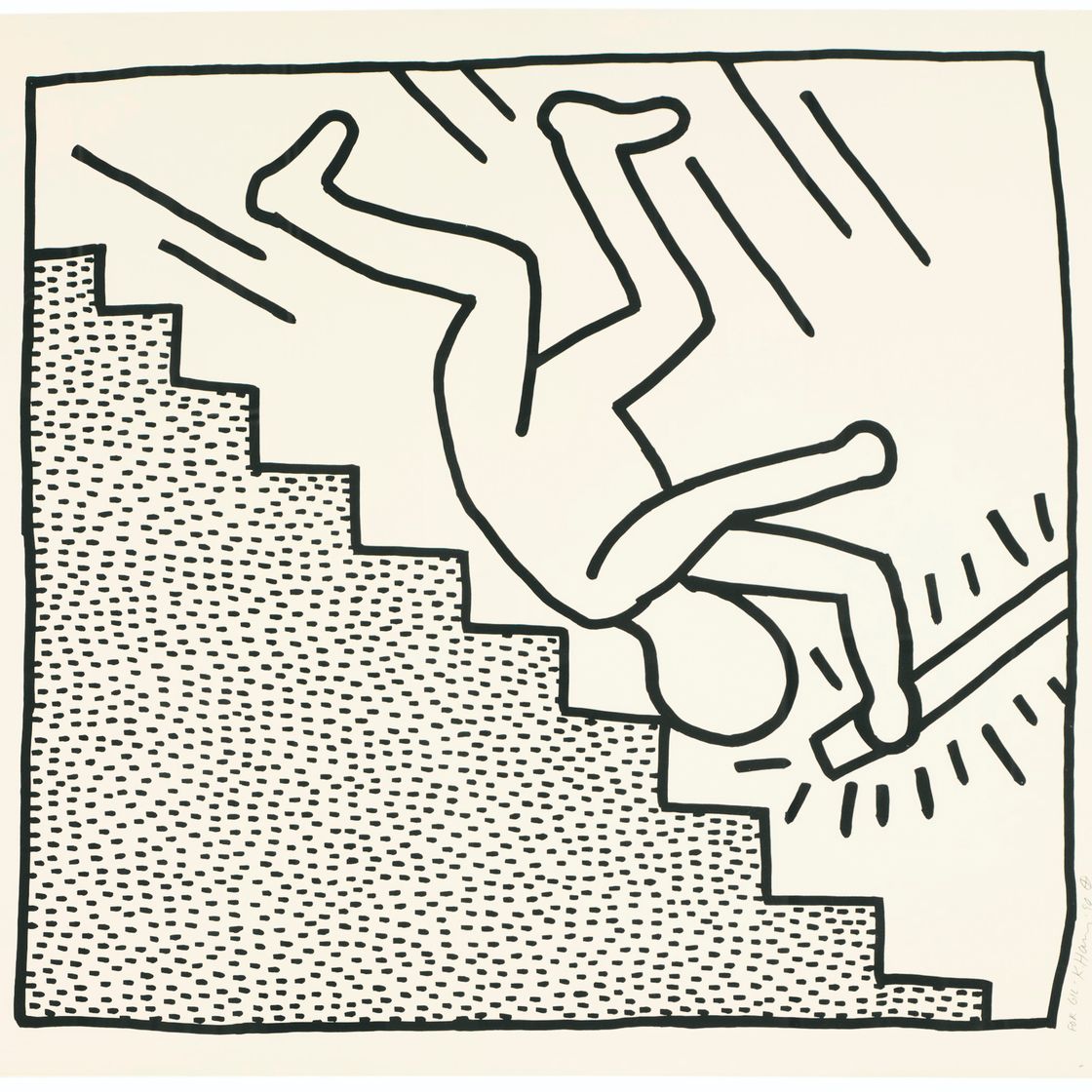 Keith Haring — Без названия , по чертежам Проекта