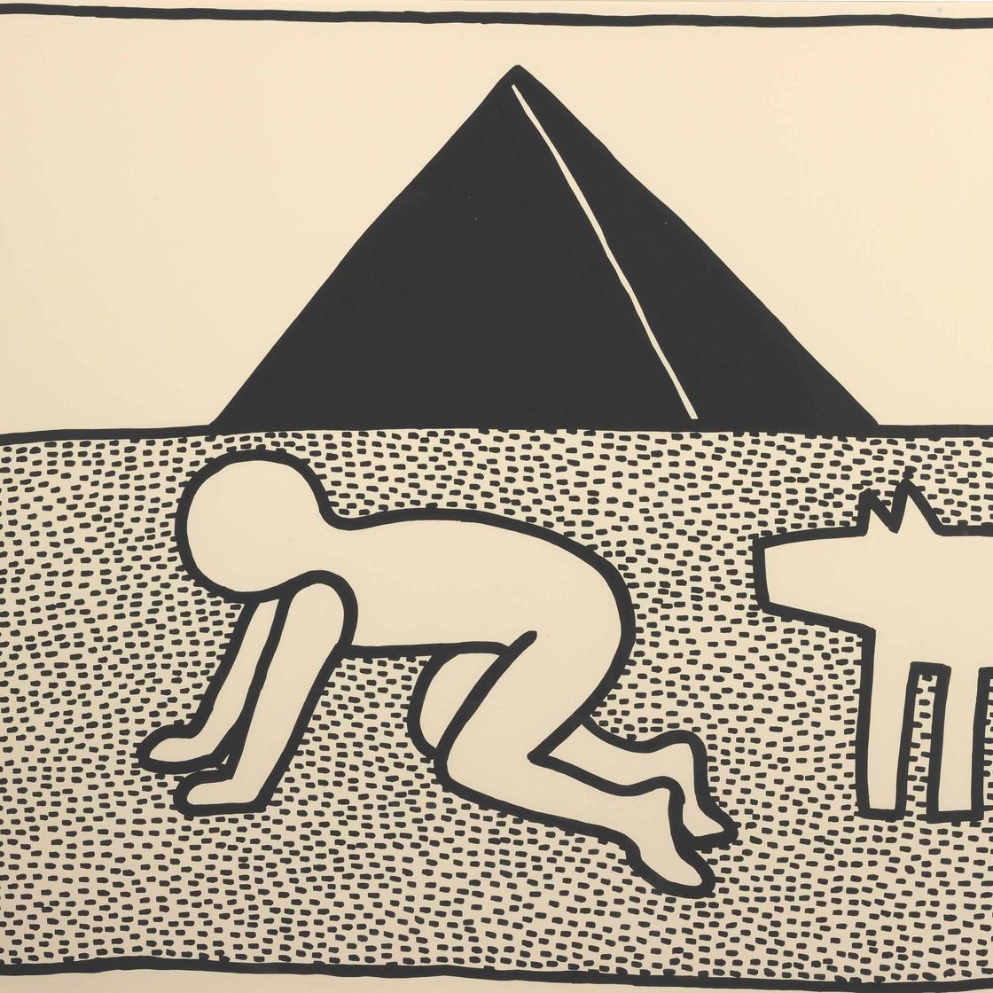 Keith Haring — Основные чертежи: одна пластина
