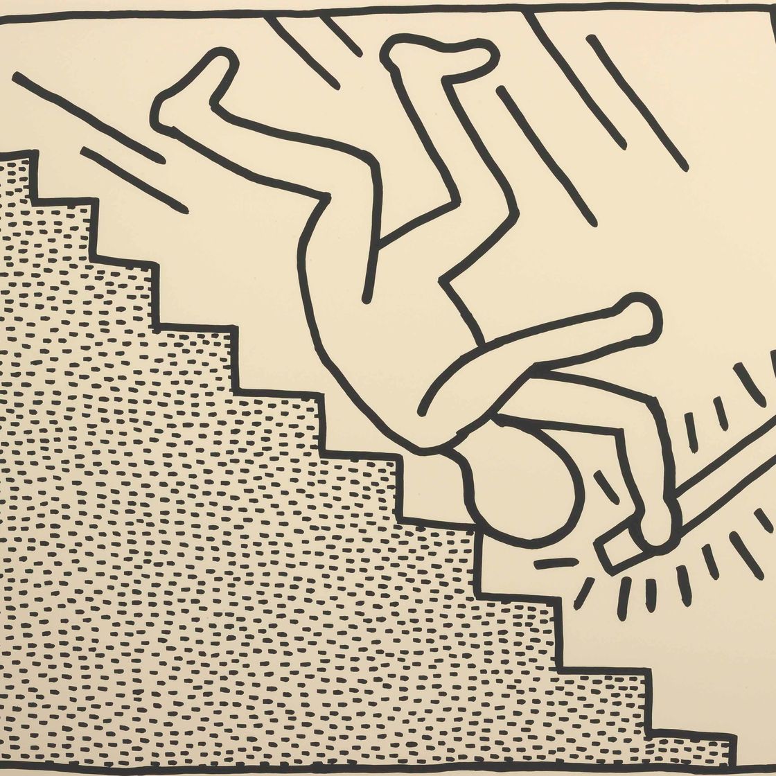Keith Haring — Основные чертежи: одна пластина