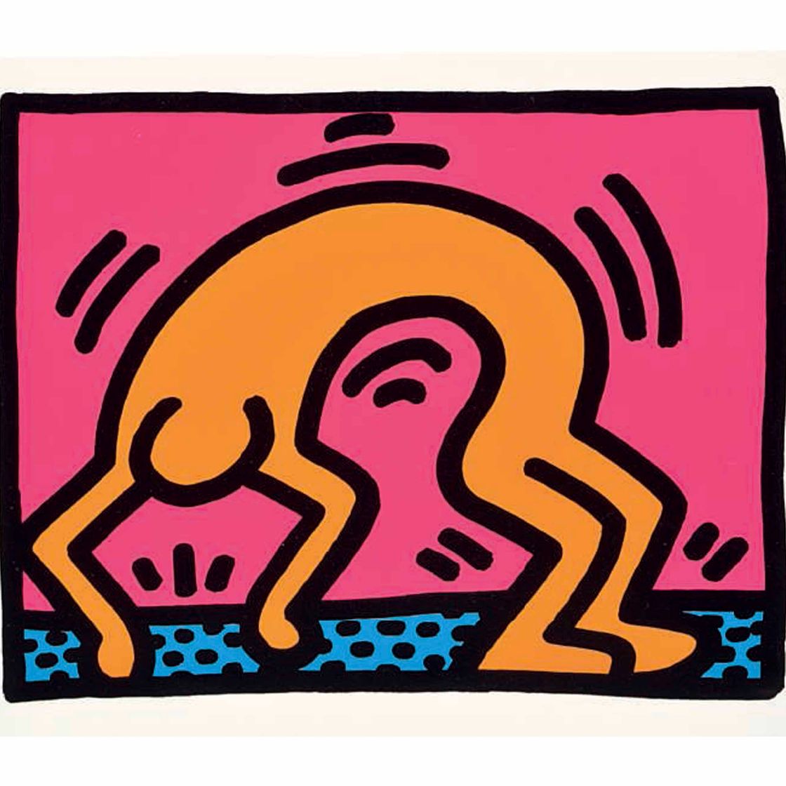 Keith Haring — Pop Shop II: одна тарелка