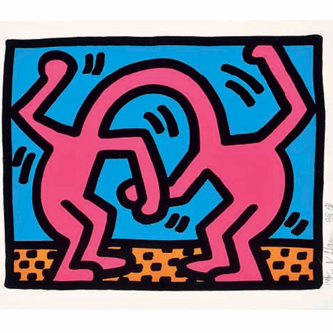 Keith Haring — Pop Shop II: одна тарелка