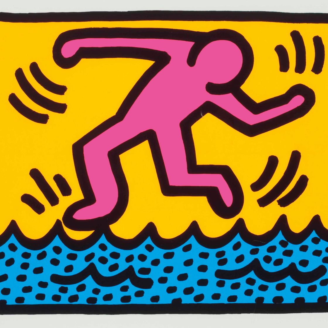 Keith Haring — Pop Shop II: одна тарелка