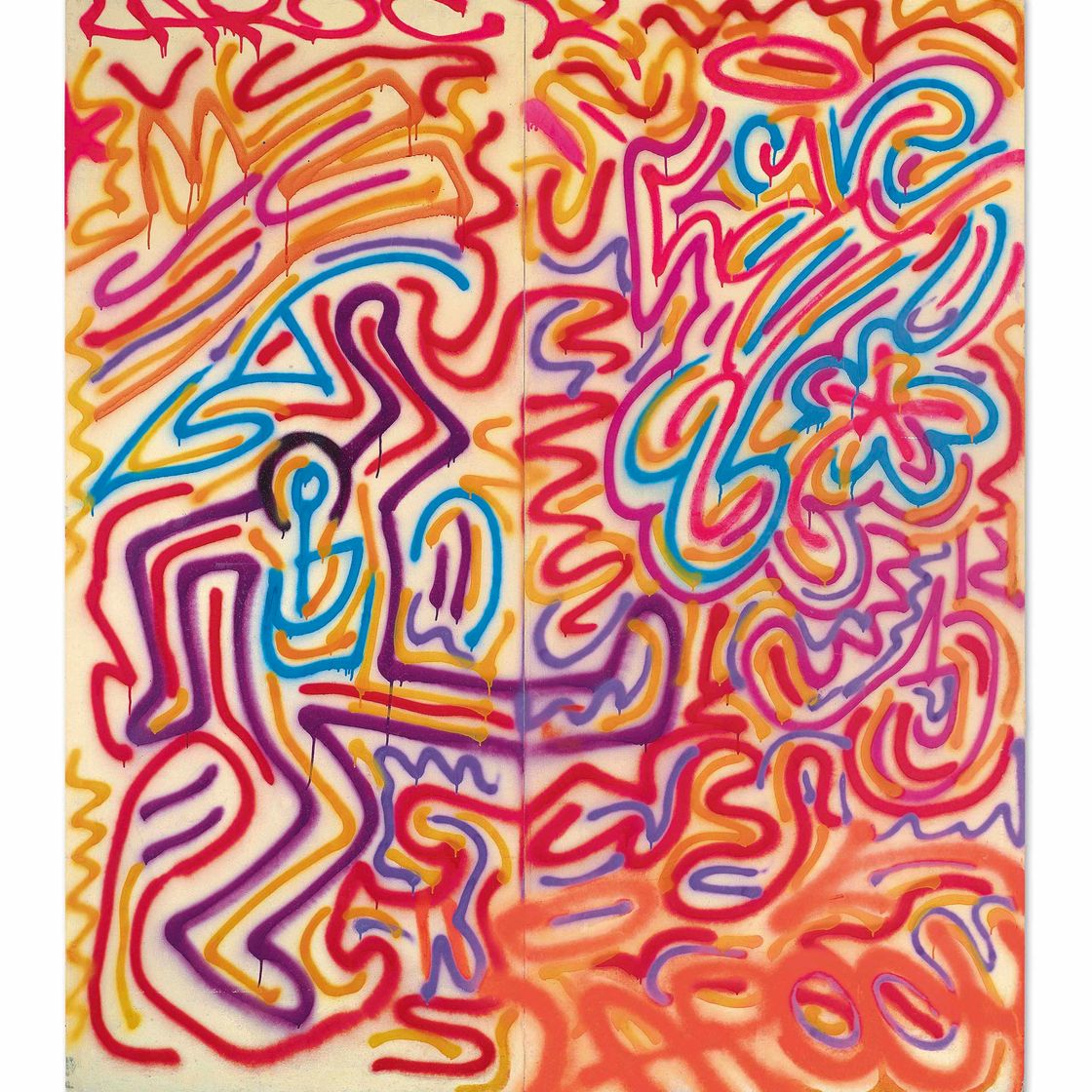 Keith Haring — Без названия