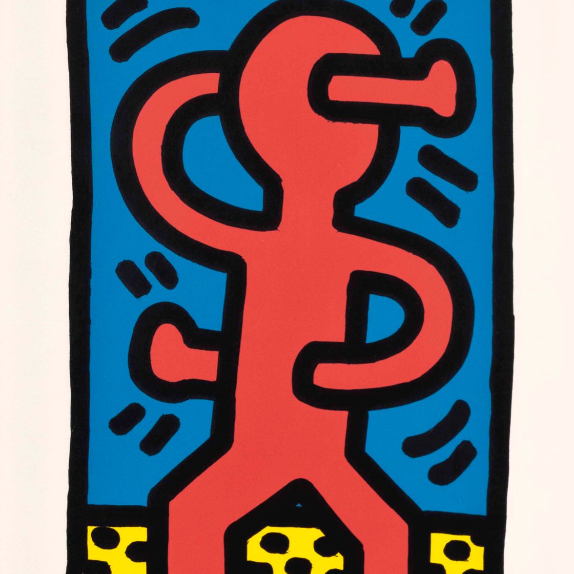 Keith Haring — Без названия : одна тарелка