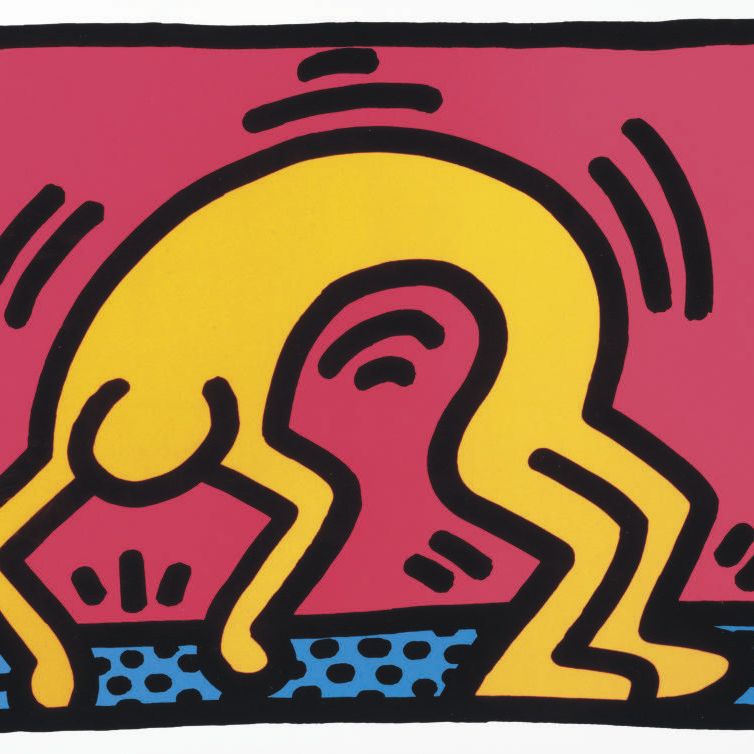 Keith Haring — Pop Shop II: одна тарелка