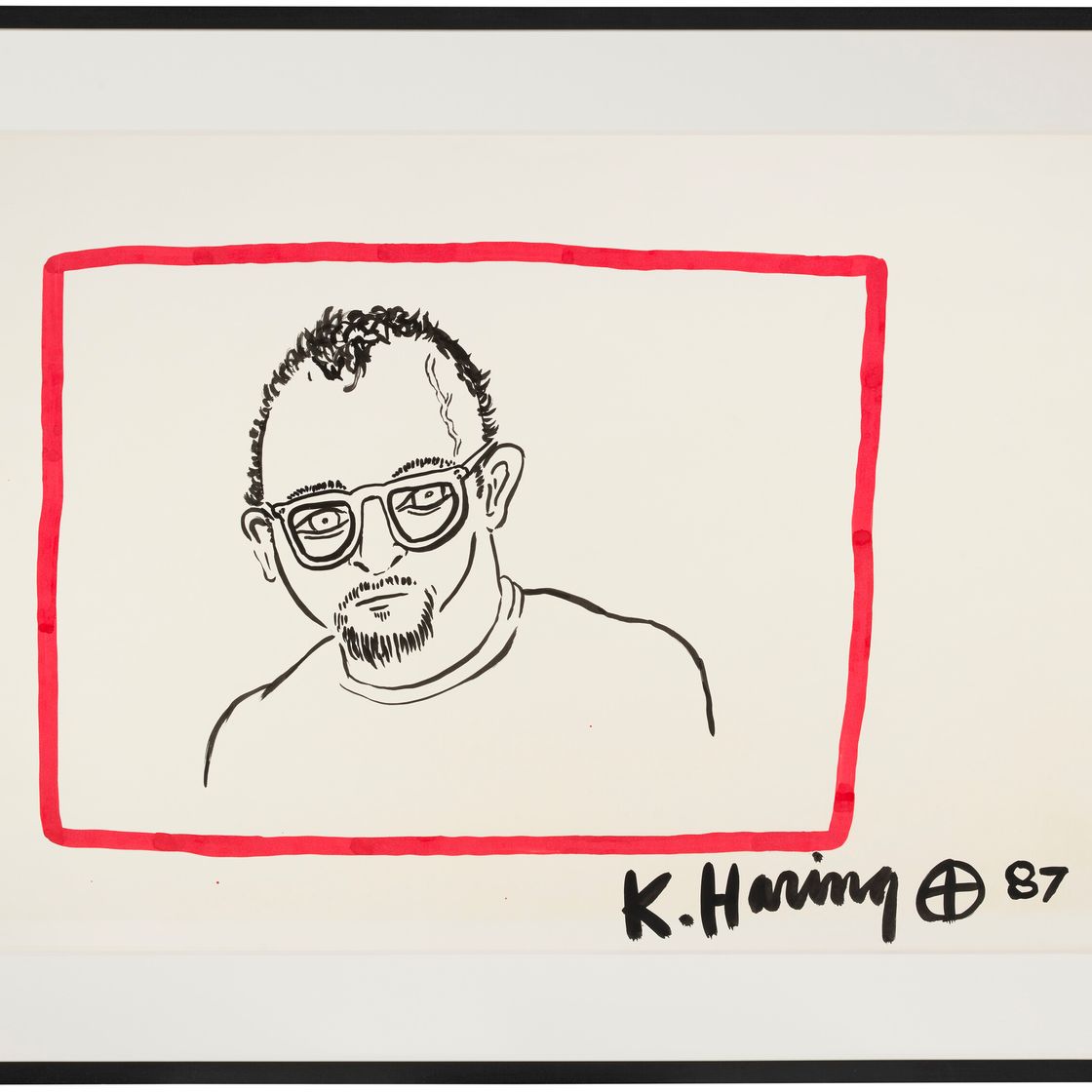Keith Haring — Автопортрет, изображение 3