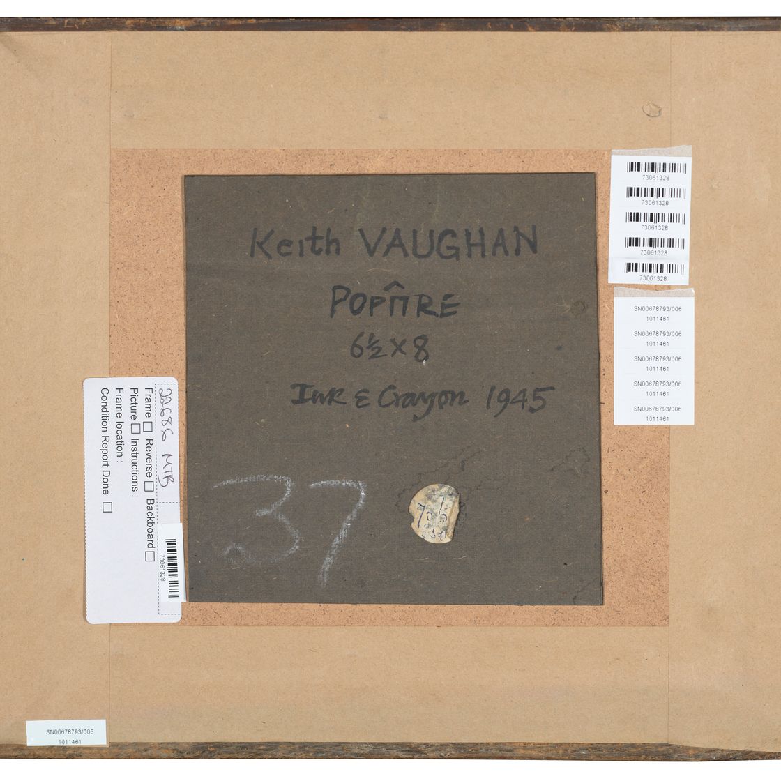 Keith Vaughan — Пупитр, изображение 3