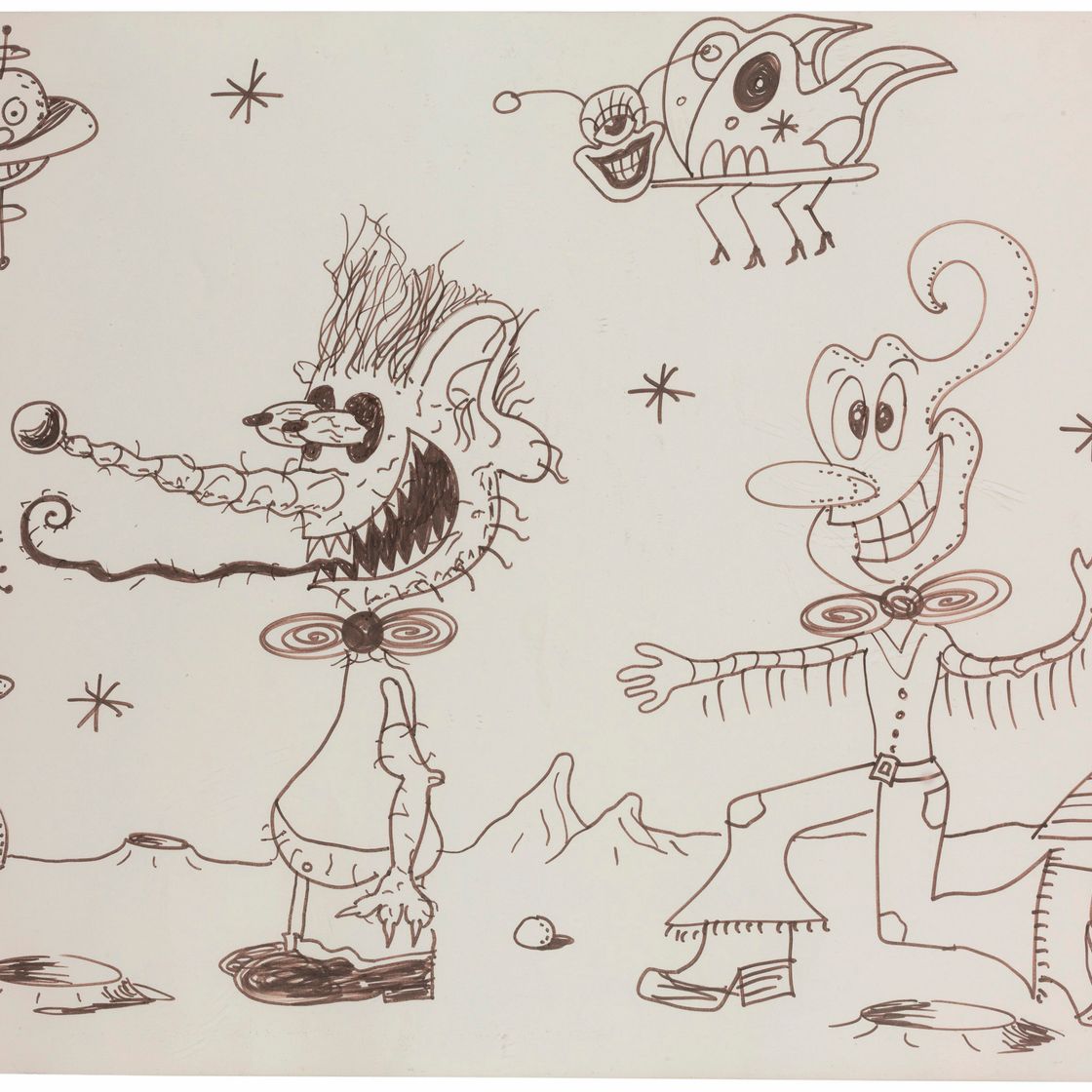 Kenny Scharf — Крысиное шоу