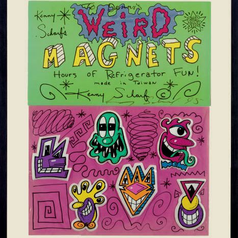 Kenny Scharf — Странные магниты