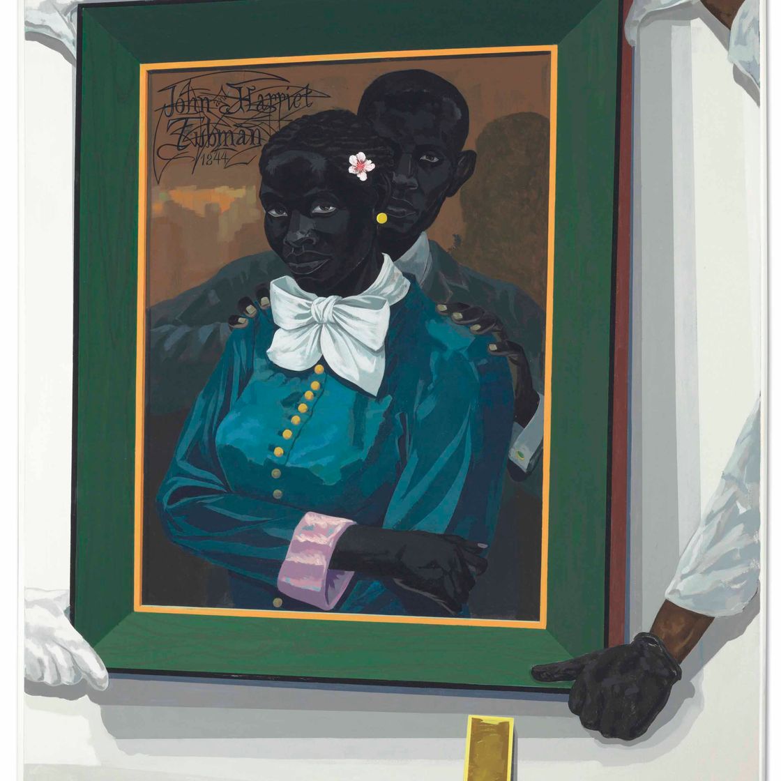 Kerry James Marshall — Натюрморт со свадебным портретом