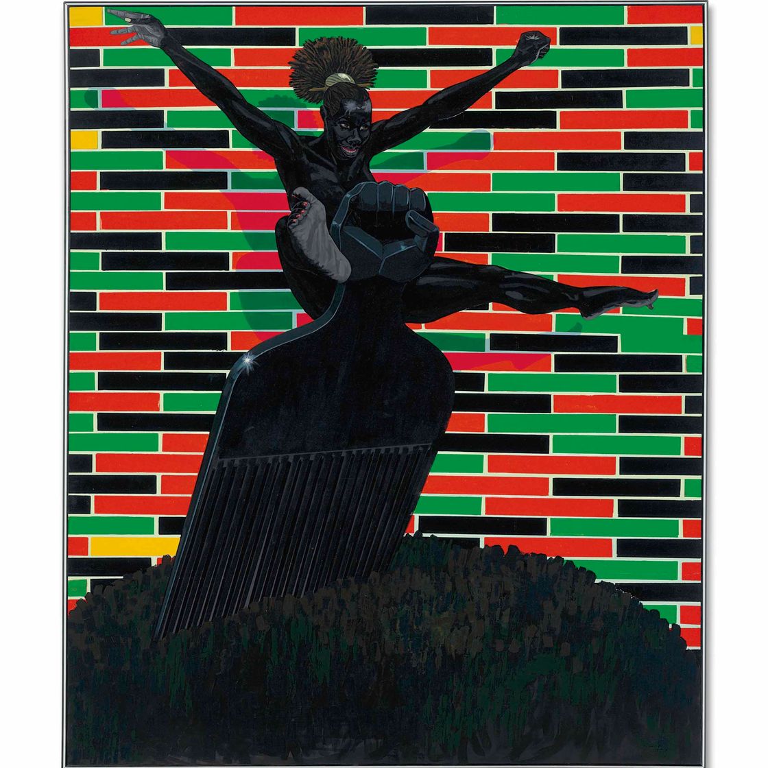 Kerry James Marshall — Без названия (Пин-ап)