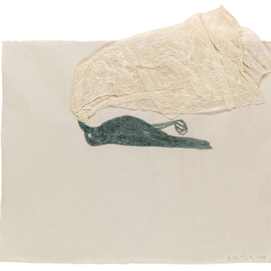 Kiki Smith — Мертвая ворона