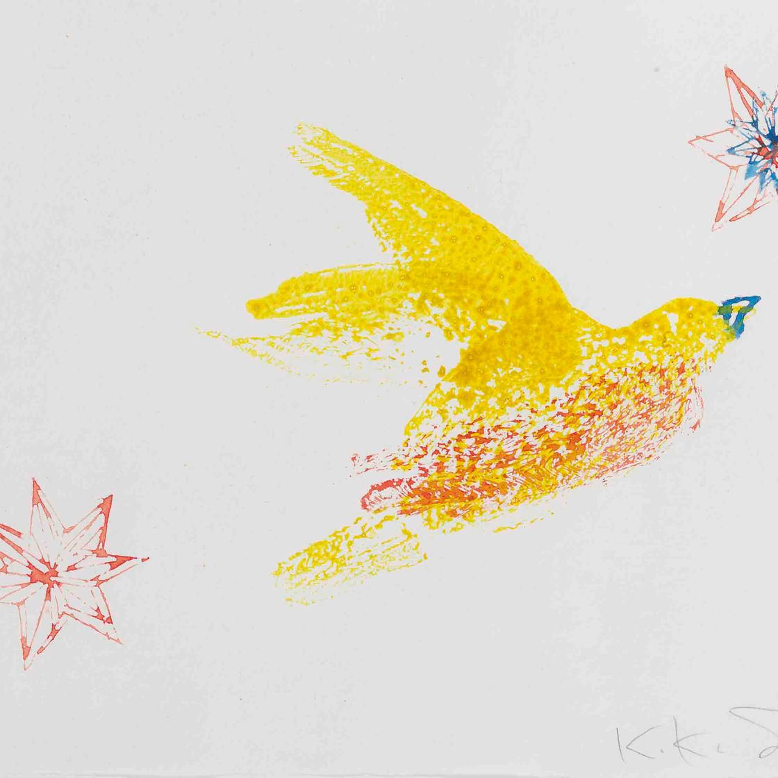 Kiki Smith — Птица и звезды